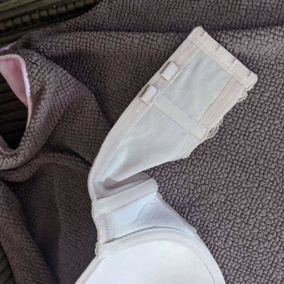 TORRID 40D CURVE Bra strapless underwire lace NWOT 4eyelet back hook and eye - Picture 4 of 8